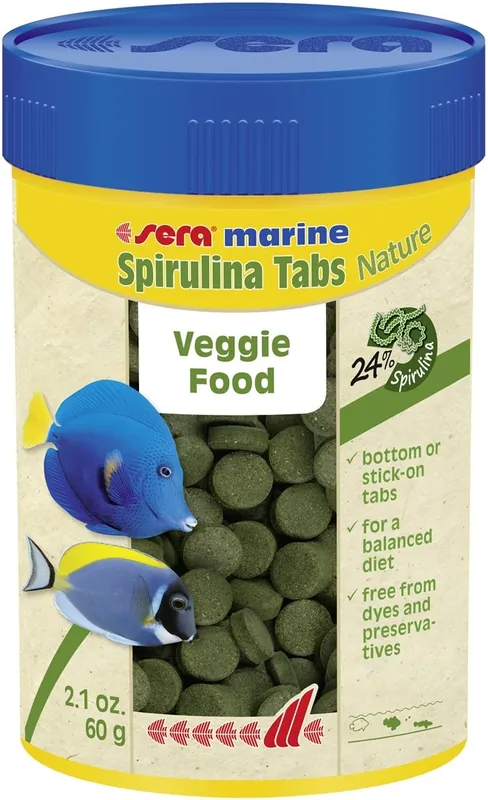 Sera MARIN SPIRULINA NATURE TABS 100 ML