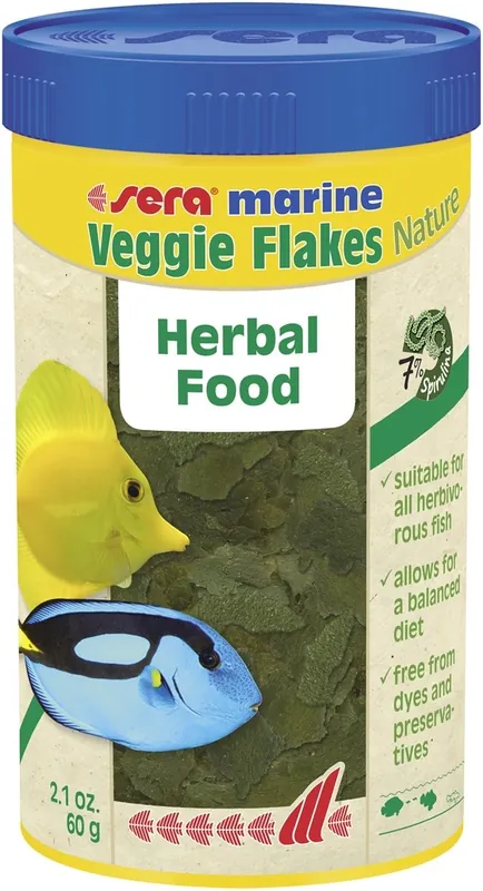 Sera MARINE VEGGIE FLAKES NATURE 250 ML