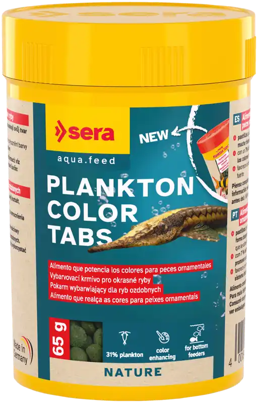 Sera PLANKTON COLOR TABS 65 G