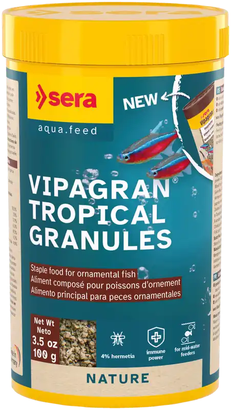 Sera SERA VIPAGRAN TROPICAL GRANULES 3.5 OZ