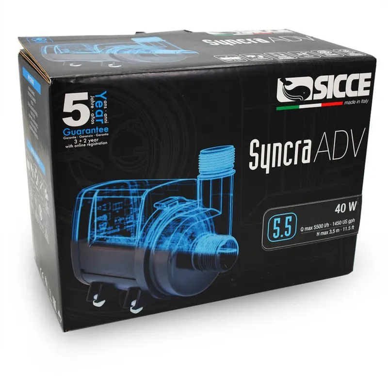 Sicce SYNCRA ADV PUMP 5.5 1500 GPH