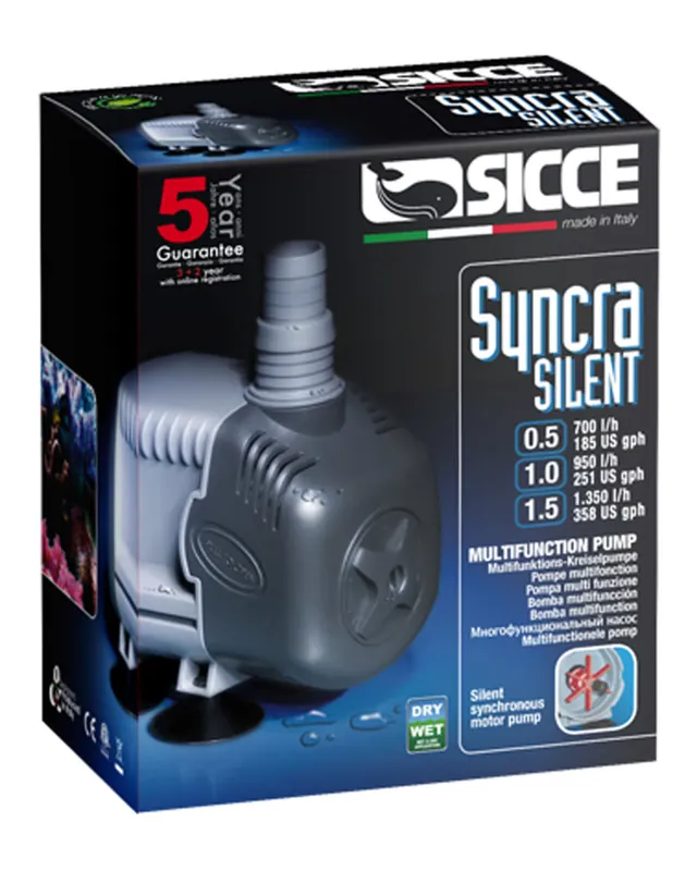 Sicce SYNCRA SILENT 0.5 PUMP 185 GPH