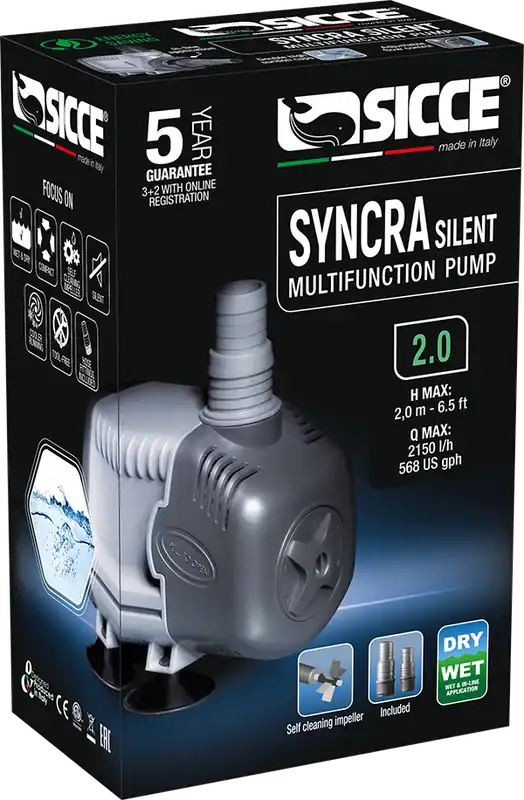 Sicce SYNCRA SILENT 2.0 PUMP 568 GPH
