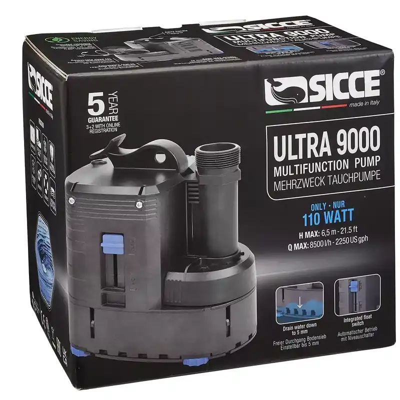 Sicce ULTRA 9000 MULTI FUNCTION PUMP 110 WATT