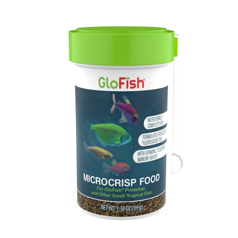 GloFish GLOFISH MICROCRISP FISH FOOD 1.38 OZ