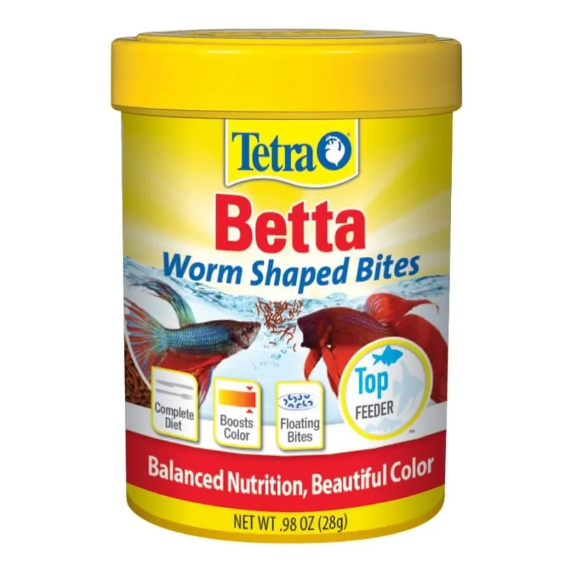 Tetra BETTA WORM SHAPES 0.98 OZ