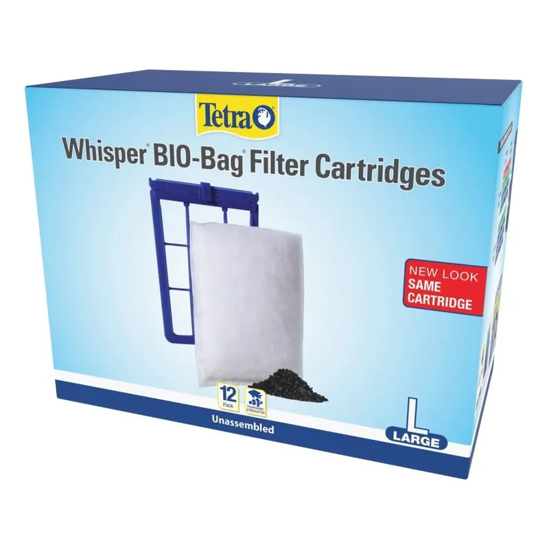 Tetra BIO-BAG CARTRIDGE UNASSEMBLED LG 12 PK