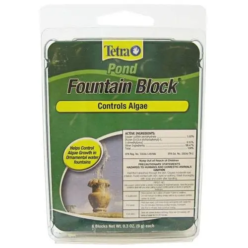Tetra Pond FOUNTAIN BLOCK 6 PC