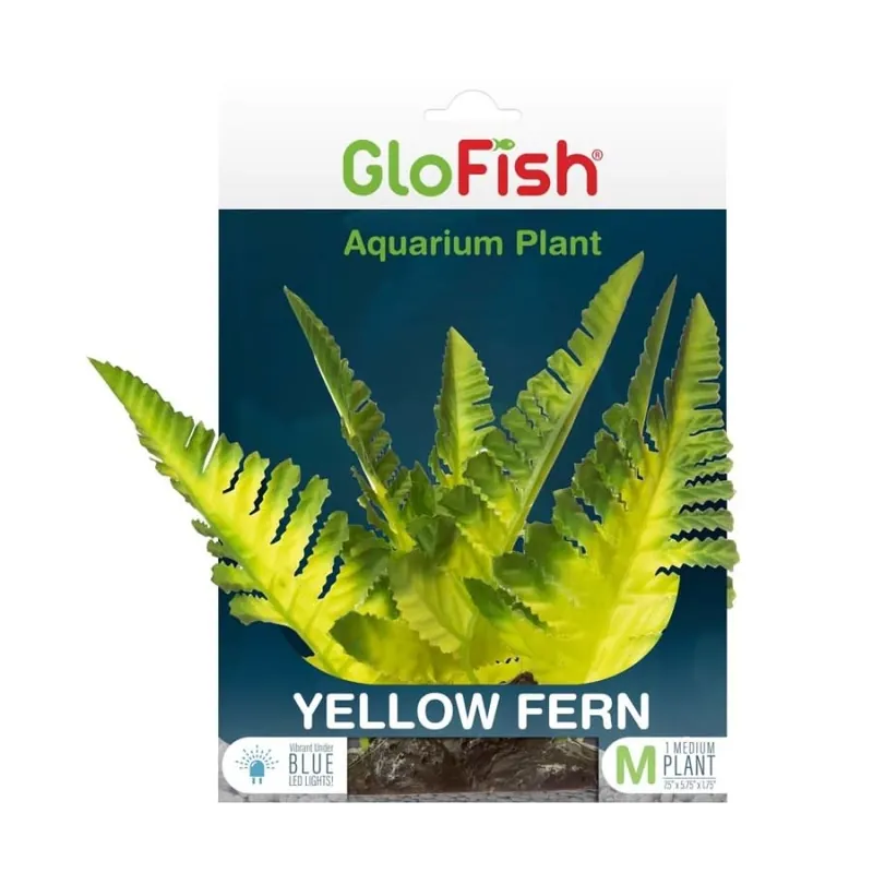 Tetra GLOFISH FERN YELLOW PLANT MD