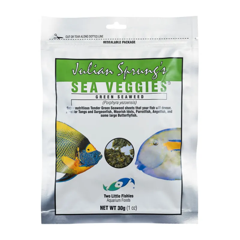 Two Little Fishies SEA VEGGIES GREEN 1OZ