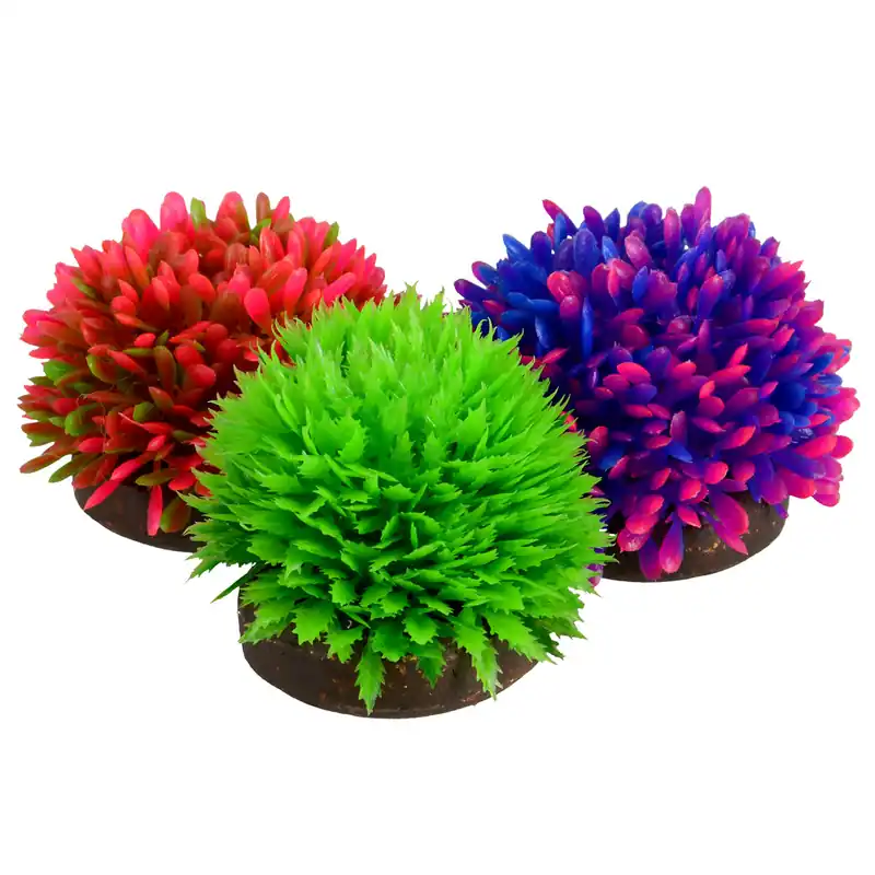 Underwater Treasures FOREGROUND PLANT BALLS 3PK STYLE A