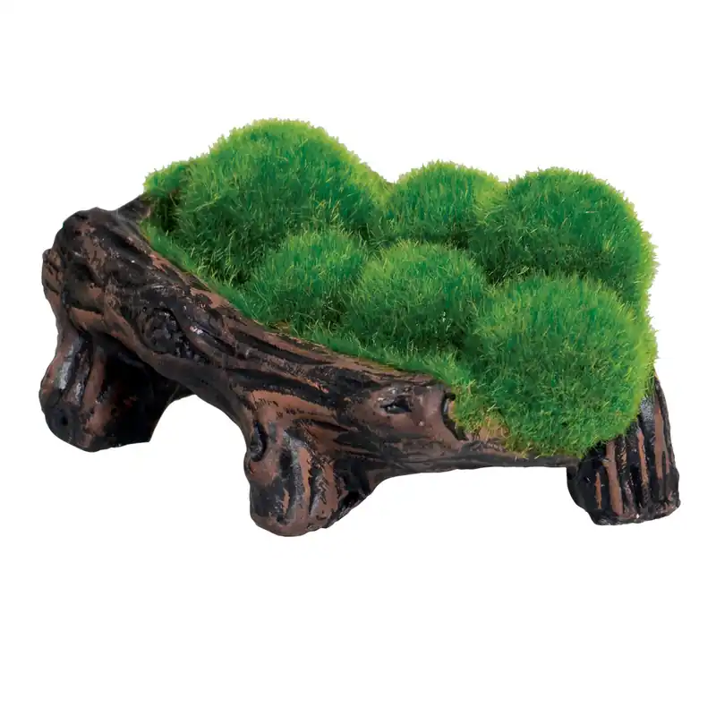 Underwater Treasures MOSSY LOG CAVE W AIRSTONE