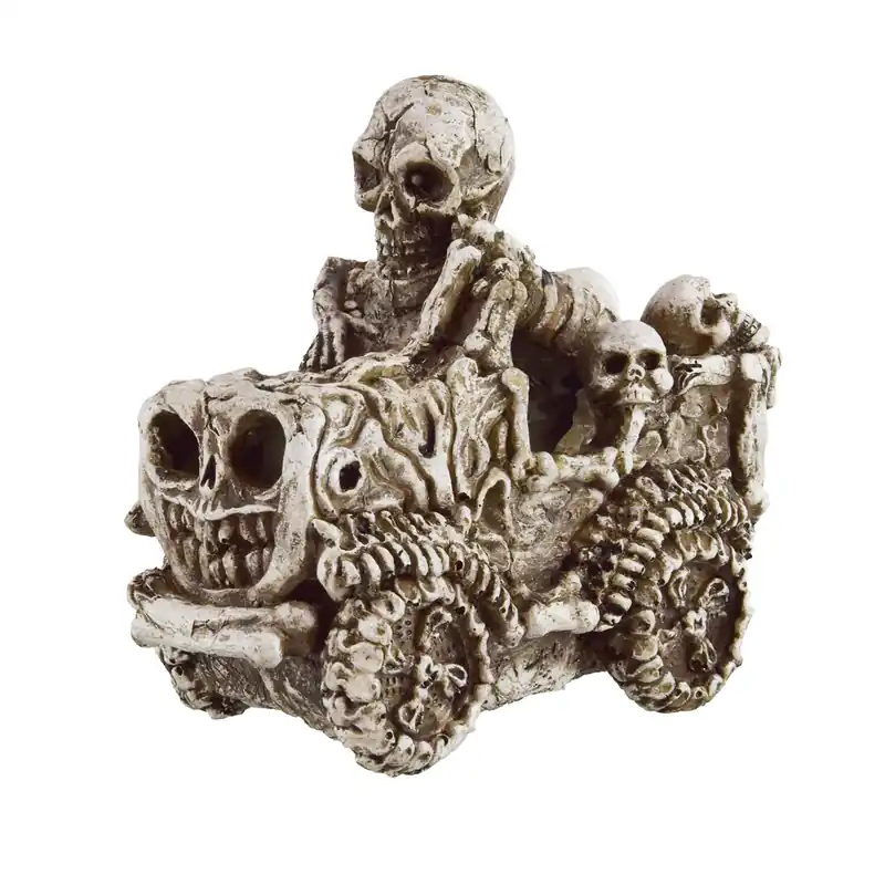 Underwater Treasures STONE SKULL JEEP