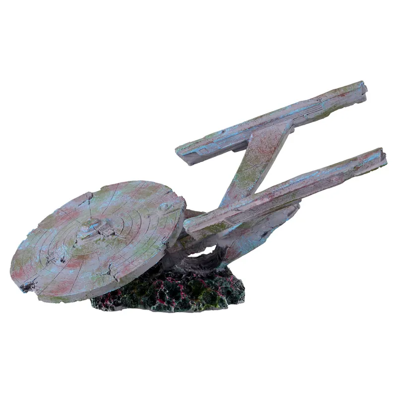 Underwater Treasures SUNKEN SPACE SHIP LG