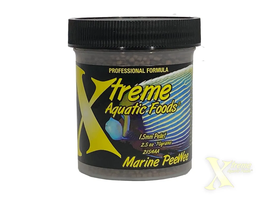 Xtreme Aquatics Food MARINE PEEWEE 1.5 MM 70G