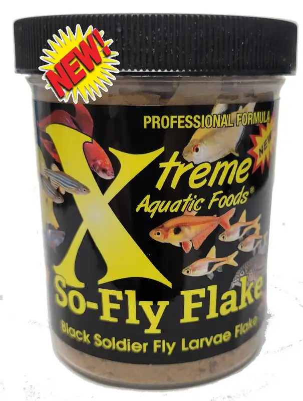 Xtreme Aquatics Food SOFLY BLACK SOLDIER FLY LARVAE FLAKE 05 OZ