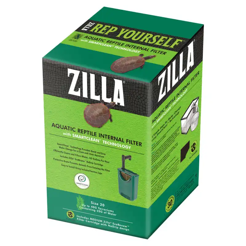 Zilla AQUATIC REPTILE INTERNAL FILTER SMART CLEAN MD