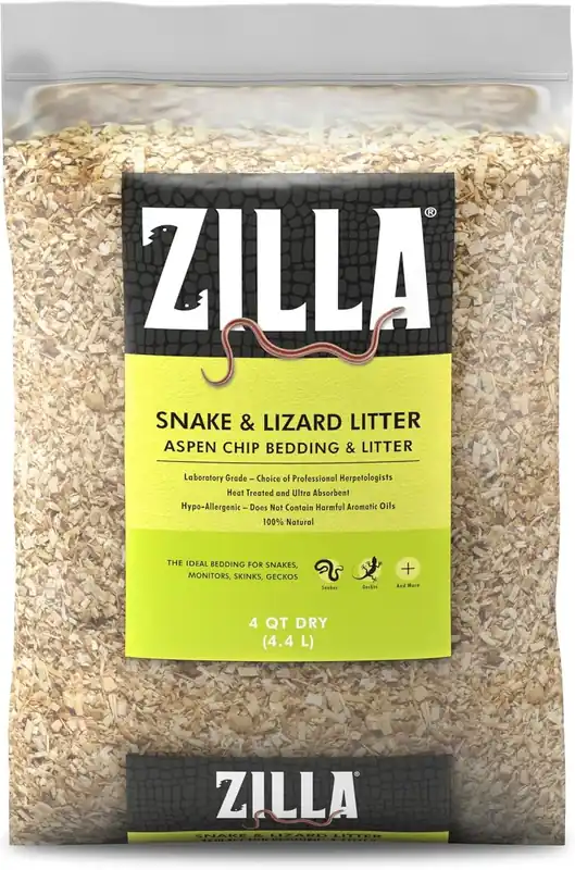 Zilla BEEDING SNAKE LIZARD LITTER 4 QT