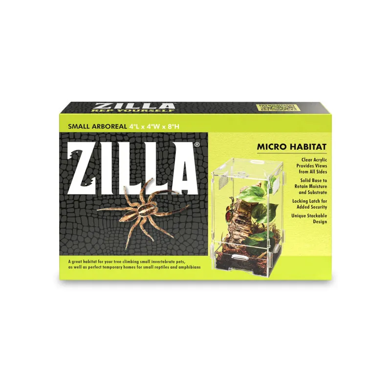 Zilla MICRO HABITAT ARBOREAL 4 X 4 X 8 SMALL
