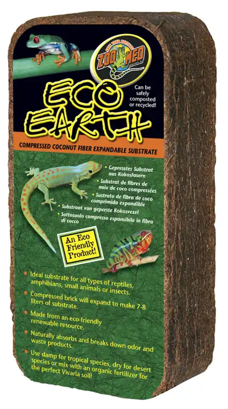 Zoo Med ECO EARTH COCONUT FIBER 1 BRICK