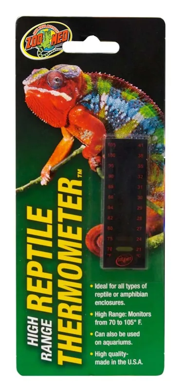Zoo Med HI RANGE STRIP THERMOMETER