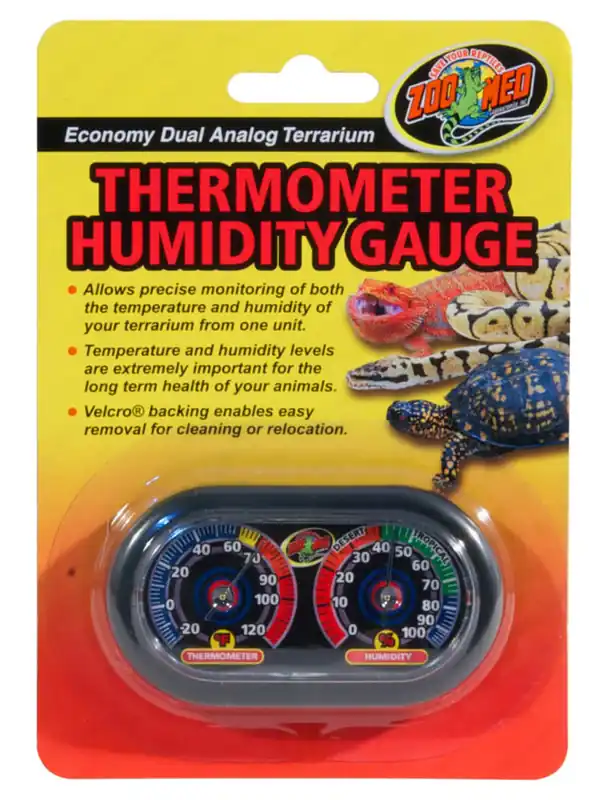 Zoo Med ANALOG THEM HUMIDITY GAUGE