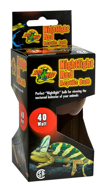 Zoo Med BULB NIGHTLIGHT RED 40 W