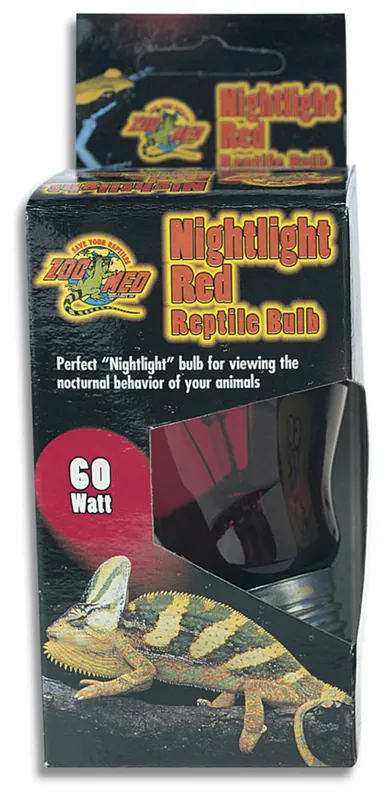 Zoo Med BULB NIGHTLIGHT RED 60 W