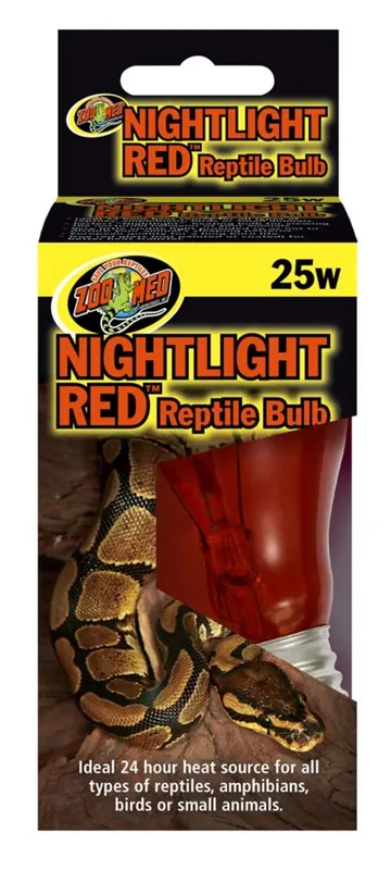 Zoo Med BULB NIGHTLIGHT RED 25 W