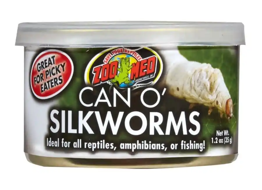 Zoo Med CAN O SILKWORM 1.20 OZ