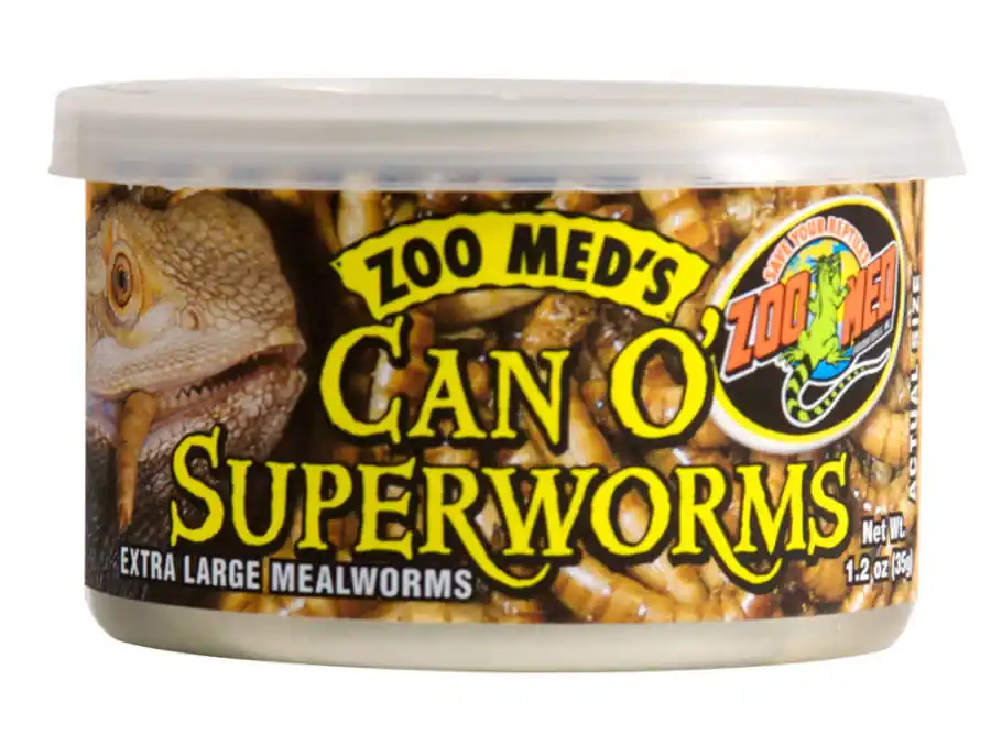 Zoo Med CAN O SUPERWORMS 1.20 OZ