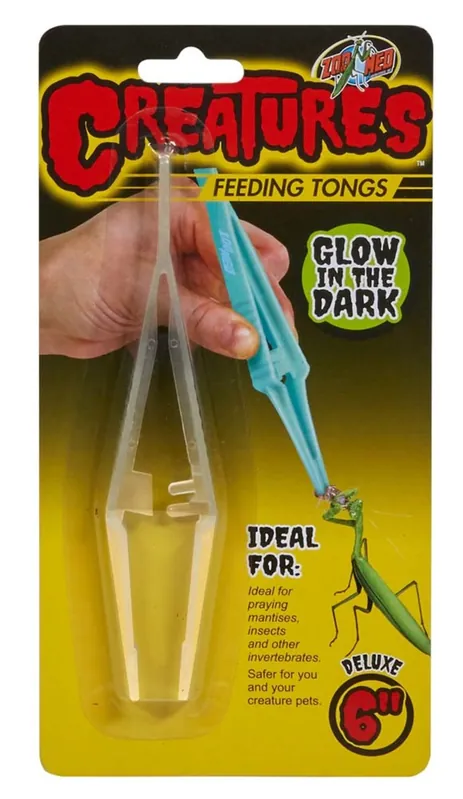 Zoo Med CREATURES FEEDING TONGS GLOW