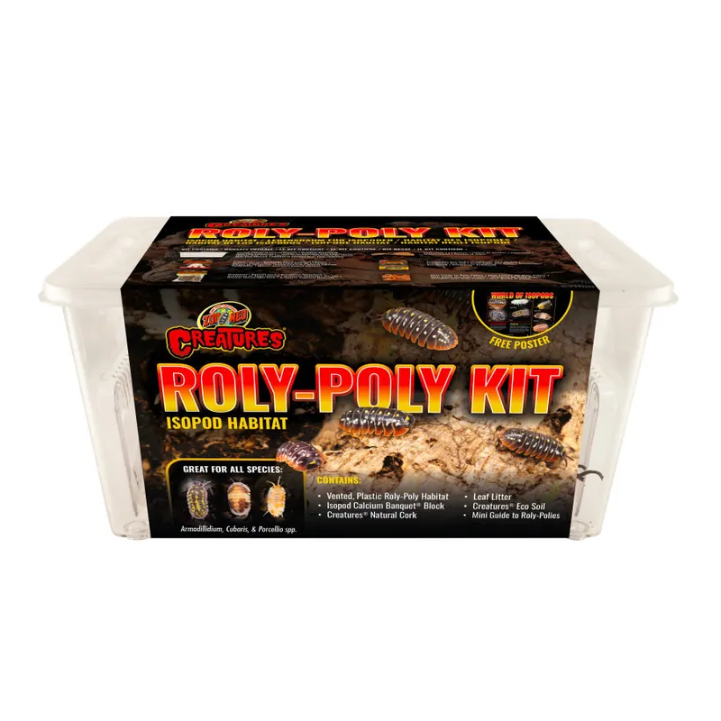 Zoo Med CREATURES ROLY POLY ISOPOD HABITAT KIT