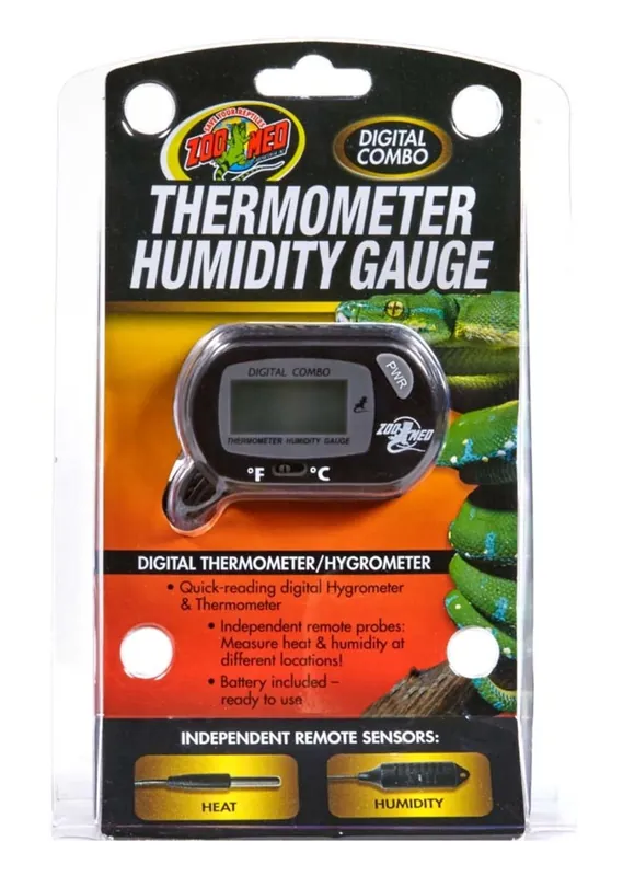 Zoo Med DIGITAL THERMOMETER HUMIDITY