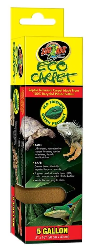 Zoo Med LINER ECO CARPET TAN 5G 8X16"