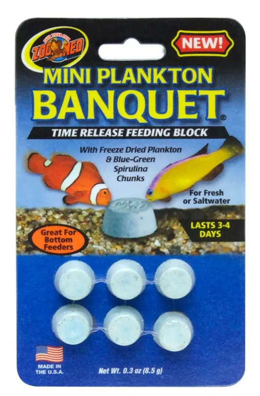Zoo Med PLANTKTON BLOCK MINI 0.3 OZ