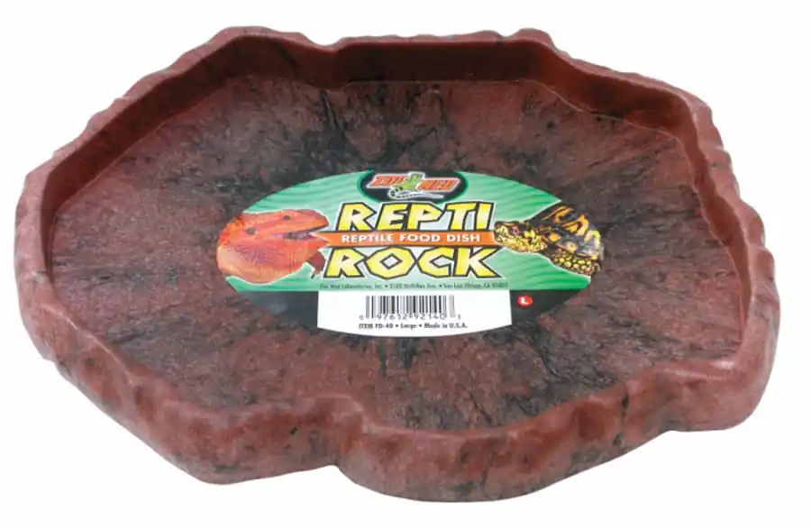 Zoo Med REPTI ROCK FOOD DISH LARGE