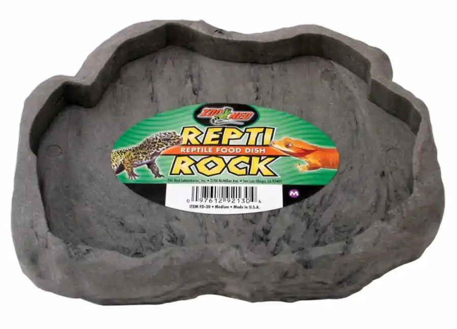 Zoo Med REPTI ROCK FOOD DISH MED