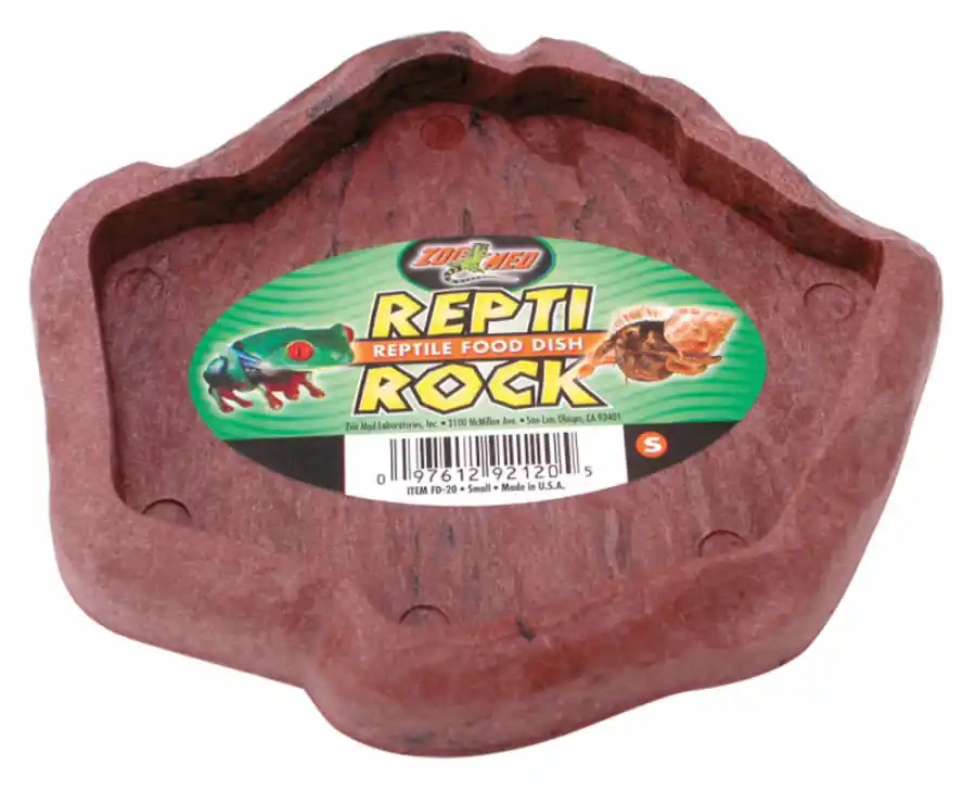 Zoo Med REPTI ROCK FOOD DISH SMALL