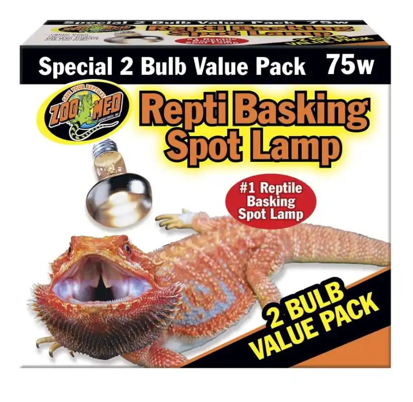 Zoo Med REPTI SPOT BULB BASKING 75 W 2 PK