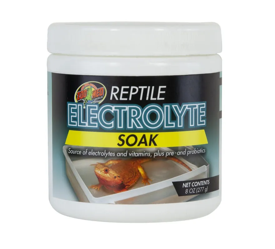 Zoo Med REPTILE ELECTROLYTE SOAK 8 OZ