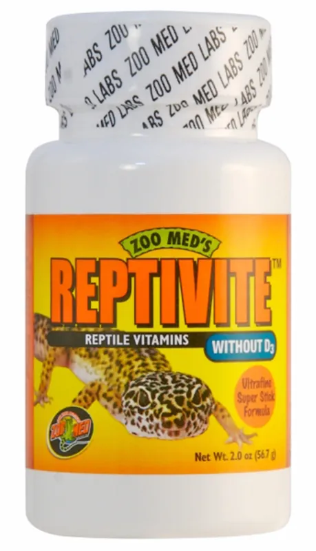 Zoo Med REPTIVITE VITAMIN WITH OUT D3 2 OZ