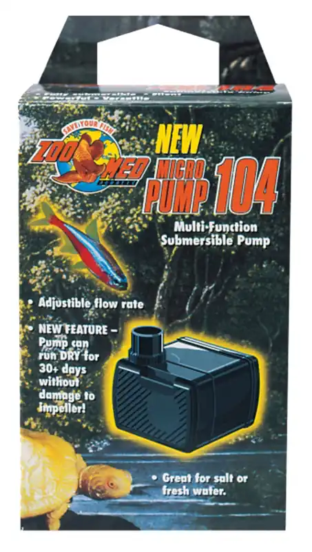 Zoo Med MICRO PUMP 104 30-60 GPH