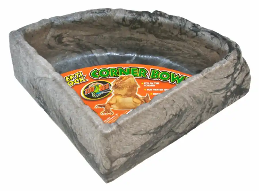 Zoo Med REPTI ROCK CORNER WATER LG