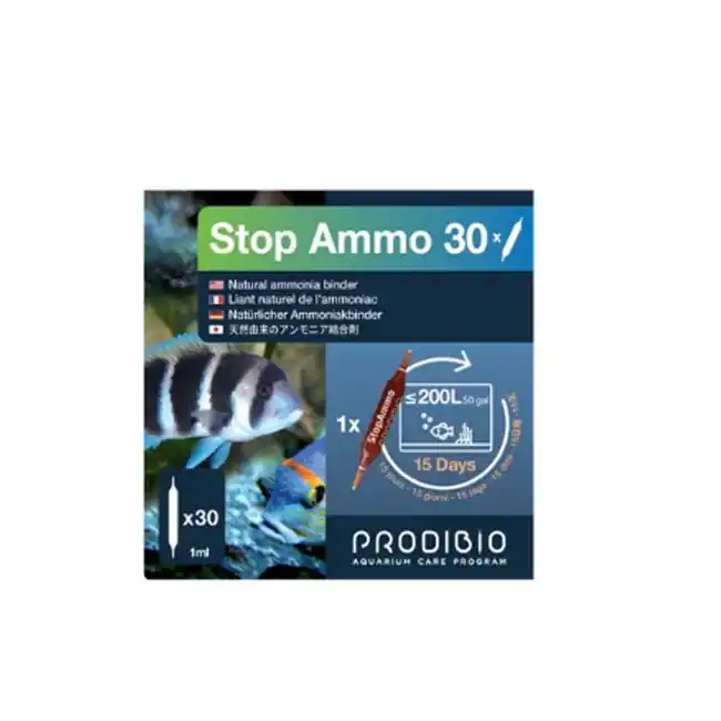 Stop Ammo 30 - Natural Ammonia Buildup Blocker - Prodibio