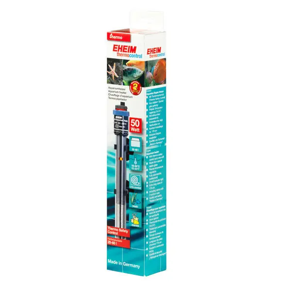 50 Watt Jager TruTemp Submersible Aquarium Heater - Eheim