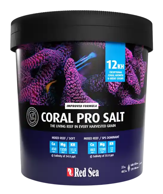 Large Bucket Coral Pro Sea Salt Mix (Makes 175 Gallons) - Red Sea