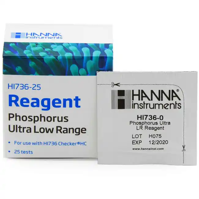 HI736-25 Phosphorus Ultra Low Range Marine Reagent (25 Tests) - Hanna Instruments