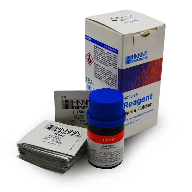 HI758-26 Marine Calcium Checker Reagents (25 Tests) - Hanna Instruments