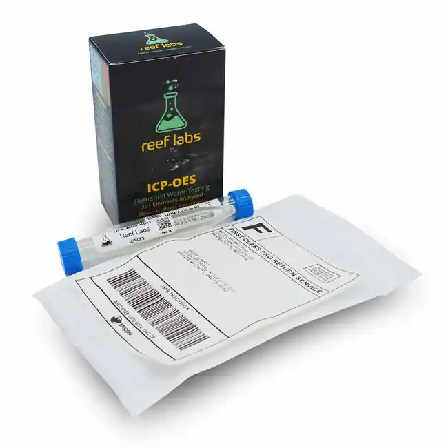 ICP Water Testing Analysis (1 Test) (w/ Prepaid Shipping Label) - Reef Labs